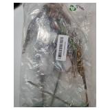 2 Pcs Artificial Fall Flowers 25 inch Fall Floral Stems with 3 Cotton Flowers Cotton Stems Decor Branches Autumn Flower Arrangement for Home Table Centerpeices Thanksgiving Fall Festival Decor