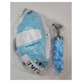 Volleyball Blue Official Ball Thicker PU Waterproof Anti-Explosion Youth Kids Boys Girls Indoor Training Game Outdoor Sand Beach Pool Play Pump Needle