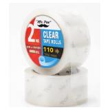 Mr. Pen- Packing Tape, 2Pack, 2in Wide, 60 Yards, 1.9mil, No Smell, Shipping Tape, Packaging Tape Rolls, Clear Box Tape, Mailing/Moving Tape, Packing Tape Refill