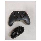 PowerA Wired Controller for Xbox Series X|S - Black, gamepad, wired video game controller, gaming controller, works with Xbox One and Windows 10/11