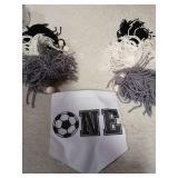 Highchair Banner 1st Birthday - First Year Sports Ball Birthday Banner, Tassels Birthday Decorations for First Birthday Party, Anniversary, Baby Shower, Photo Booth Props