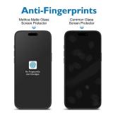 Mothca 2 Pack Matte Glass Screen Protector for iPhone 17 Pro [6.3 inch] + 2 Pack Camera Lens Protector, Anti-Glare & Anti-Fingerprint Tempered Glass (Not Privacy Film) Bubble Free, Smooth as Silk