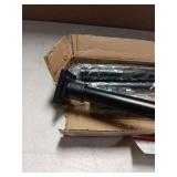 UIOSANRT Shower Curtain Rod Adjustable 31-79", Anti-Rust Shower Rod & Spring Tension Shower Rod No Drill, Black Shower Curtain Rod for Bathroom Tension Rod