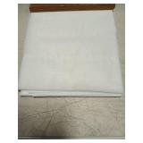 Ebesto White Sheer Curtains Tier 36 Inches Length 2 Panels Set, Light Filtering Lightweight Soft Window Treatments Drapes, Cute Elegant Cafe Curtains for Nursery, Dual Rod Pocket, 2x42Wx36L Inches