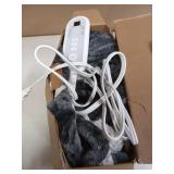 Sheet&Joy Heated Blanket Electric Grey Throw - 50"x60" Heating Blanket Throw 1/2/4/6/8 Hours Auto-Off 8 Heat Level Over-Heat Protection Flannel Sherpa Electric ETL Certification