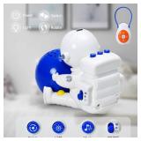 Baby Crib Mobile with Music and Lights, Space Baby Mobile for Crib with Remote Control, Spaceman Nursery Decor Hanging Plush Crib Toys for Newborn Boys and Girls Infant Babies 0-6-12 Months