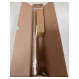 Lootkell Modern Gold Curtain Rods for Windows 28 to 48 Inches Adjustable Length Heavy Duty 1" Diameter Window Curtain Rod with Decorative Finials for Outdoor Bedroom Kitchen Living Room