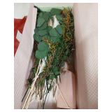 Natural Dried Flower Bouquet - Boho Pampas Grass & Eucalyptus Decor, Preserved Plants Bundle for Vases, Rustic Floral Arrangements for Home Wedding Table Centerpiece Decorations