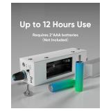 Nexilunual P2 Ultra-Compact In-Ear Monitor Amplifier, Personal Headphone Amp with XLR/TRS Input 3.5mm Output, In Ear Monitor System with Stereo/Mono Switching, Seven-Color Breathing Light (DIP switch)