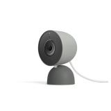 Google Nest Cam Indoor (Wired, 3rd Gen) - Security Camera with 2K Video and Gemini, Night Vision, 2-Way Audio, Works with Google Home - 2025 Model - Hazel