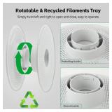 Original AMS Detachable Filament Spool Compatible with Bambu Lab 3D Printer,Reusable Filament Reel Holder Fits PLA, PETG, ABS Filament Spool for Bambulab A1/A1 Mini,Support Low-Temp Environment  70°C