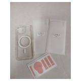 TAURI 2 in 1 Magnetic for iPhone 14 Case Clear, [Compatible with MagSafe] with Screen Protectors, Military-Grade Drop Protection Shockproof Slim 14 Cover 6.1 Inch