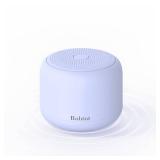 Bobtot Portable Bluetooth Speakers with Strap Easy to Carry, Wireless IPX5 Waterproof Mini Speaker with Loud Stereo Sound, 20 Hours Playtime, Rechargeable Battery, Built-in Microphone, Purple