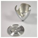 not provided CNC Aluminum Alloy Spinner 3.5inch 89mm for 3 Blades Propeller RC Airplane