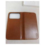 TUCCH Wallet Case for iPhone 17 Pro Max (6.9") 2025, 4 Card Slots | RFID Blocking | Stand | PU Leather | Magnetic Closure | Protective Flip Folio Cover | Shockproof TPU Shell | Brown