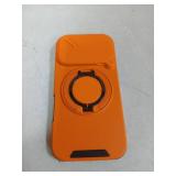 Anlalish Compatible with iPhone 17 Pro Case with Stand, Heavy Duty Shockproof Phone Case for iPhone 17 Pro with Camera Cover (Orange)