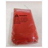 PLOYMONO Red Heavy Duty Cloth Napkins - 17 x 17 Inch Solid Washable Polyester Dinner Napkins - Set of 8 Napkins with Hemmed Edges - Great for Weddings, Parties, Banquets Dinner & More