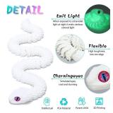 uyrzwek 4 Pcs 12in 3D Printed Snake Toys, 3D Printed Animals, Flexible 3D Printed Snake Stuff, Decorative for Boys Kids Home Decor Christmas Fidget Toys Gifts Halloween Decorations