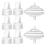 PUMPMOM-US Replacement Duckbill Valves and Backflow Protector for Spectra, Compatible Pump Parts for Spectra S1 S2 9 Plus and SG (Not Original S2 Accessories)