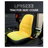 LP95233 Upgrade Large Seat Cover Cushioned for John Deere Compact Utility Tractor Seat Back, Up to 18