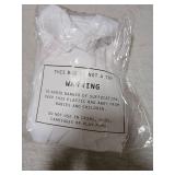 downluxe Waterproof Fabric Shower Curtain Liner, Soft Cloth Shower Liner with 3 Magnets, Machine Washable & Hotel Quality Bathroom Curtain, 72" W x 84" L, White