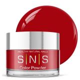 SNS Nail Dip Powder - Napa Valley (Red Cream) - Long-Lasting Dip Colors for Healthier Nails - Low-Odor DIY - 0.5 oz