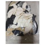 Bezente Black Silver Confetti Latex Balloons,60pcs 12 inch Black White Silver Metallic Chrome and Confetti Balloons for New Year Birthday Baby Shower Wedding Theme Party Decoration