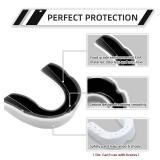 5 Pack Kids Youth Mouth Guard for Sports, Boys Girls Mouth Guard with Case, Child Teen Sports Mouthguard for Football Lacrosse Basketball Boxing Soccer Taekwondo MMA Karate