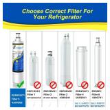 EXCELPURE 4396508 Replacement for Whirlpool EDR5RXD1 4396510, KitchenAid 4392857, EveryDrop FILTER 5, Kenmore 9010, NL240 LC400V WF285 R-9010 WF-NL300 WSW-1, RWF0500A Refrigerator Water Filter, 4PACK