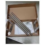 Towel Rack for Bathroom, Double Towel Bar 24Inch, Stainless Steel Bathroom Towel Holder, Double Towel Hanger Wall Mounted Towel Rod, Bathroom Towel Rack(Brushed Nickel)