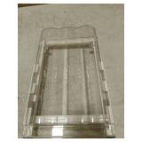 Clear Refrigerator Door Egg Bin for 18 Eggs
