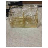 Gold Wire Mesh Desk Organizer