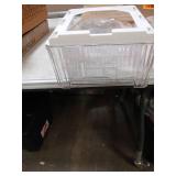 Miaocona Underwear Organizer Drawer for Closet, 18 Cells Under Shelf Basket with Detachable Divider, Closet Organizer and Storage Box for Bras, Socks, Ties, Belts (Hanging Style, White, 1 Pcs)