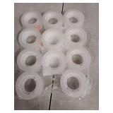 GIBIBU 11 Rolls Transparent Tape Refills, Clear Tape Dispenser Refill Rolls, Glossy Gift Wrap Tapes for Office, School, Home, 3/4 x 1000 Inches