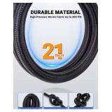 Upgraded Tire Inflator Hose Adapter w/360° Rotating End, 21