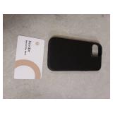 BUYDOT for iPhone 15 Case Liquid Silicone Slim Shockproof Protective Cover 6.1 Inch Anti-Scratch Drop Protection,Black