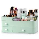 ONXE Makeup Organizer with Drawers,Large Capacity Countertop Organizer for Vanity,Bathroom and Bedroom Desk Cosmetics Organizer for Skin Care,Brushes, Eyeshadow, Lotions, Lipstick, Nail Polish