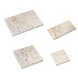 GISELA D Jewelry Photography Props - Stone Photo Props for Product Photography (white-4pcs)