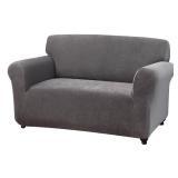 Madison Kathy Ireland Day Break Loveseat Slipcover, Charcoal