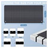 Grounding Mat for Bed, Grounding Pad for Sleeping, Reduced Anxiety, Pain, Inflammation, Headache Relief, Balance, Grounding Mattress Pad with 15 Feet Cord, King Size 74.80"x26.77"