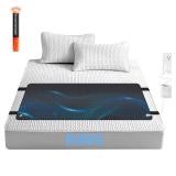 Grounding Mat for Bed, Grounding Pad for Sleeping, Reduced Anxiety, Pain, Inflammation, Headache Relief, Balance, Grounding Mattress Pad with 15 Feet Cord, King Size 74.80"x26.77"