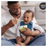 Muslin Bibs for Baby Boys Girls,Organic Muslin Baby Bib for Drooling and Teething,Soft Bandana Drool Bibs 5 Pack