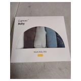 Muslin Bibs for Baby Boys Girls,Organic Muslin Baby Bib for Drooling and Teething,Soft Bandana Drool Bibs 5 Pack