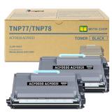 Ronglink TNP78 Black Toner Cartridge Replacement for Konica TNP77 TNP-78 TNP-77 Toner Cartridges ACF0030 ACF0031 High Yield Works with Minolta Bizhub 4020i 5020i Printer (2-Pack, 12,000 Pages)