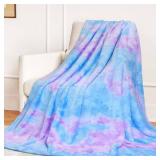 MUGD Blankets Fuzzy Soft Fleece Throw Blanket Cozy Soft Warm Throw Blanket for Bed
