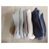 Susurration Muslin Baby Bibs 6 Pack Bandana Drool Bibs,Soft Square Adjustable Baby Drooling Bibs for Unisex Girls & Boys(Blue)