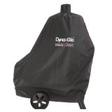 Dyna-Glo DG1382CSC Vertical Offset Charcoal Smoker Grill Cover, Fits Size Up to: 45.5in W x 18.5in D x 48.9in H, Black Dirty on Bottom
