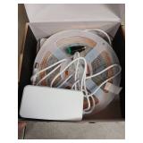 PAUTIX COB LED Strip Lights with RF Remote,32.8ft UL Listed Dotless LED Lights Warm White 2700K,Super Bright Dimmable 24V Adhesive LED Tape Light,Kitchen Cabinets Shelf Mirror Office Bedroom Lighting