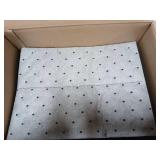 Heavy Absorbancy 13"x18" Gray Spill Absorbing Pads Package Of 100