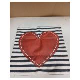 Decorative Heart Throw Pillow Covers 2pk 16 x 16in